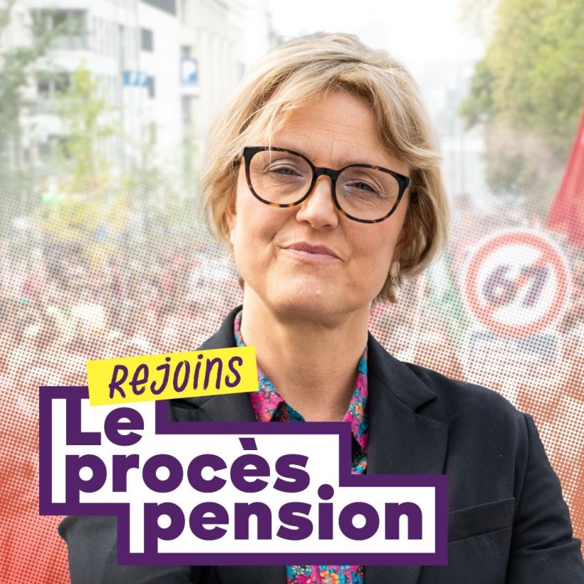 Sofie Merckx. Texte : rejoins le procès pension