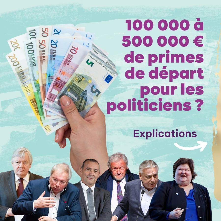 Supprimons les primes de départ des députés - 1