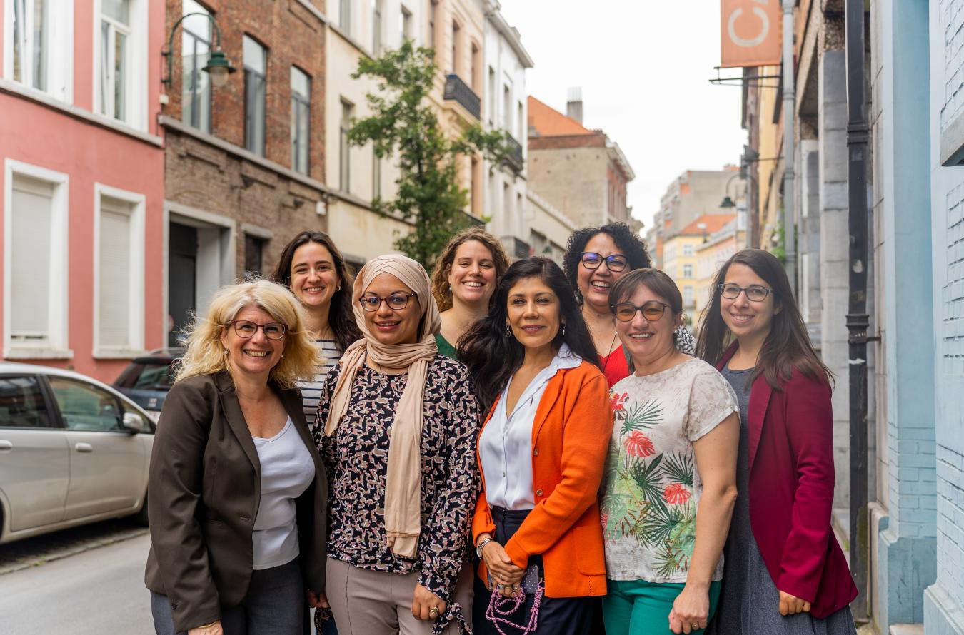 Les députées PTB au Parlement bruxellois