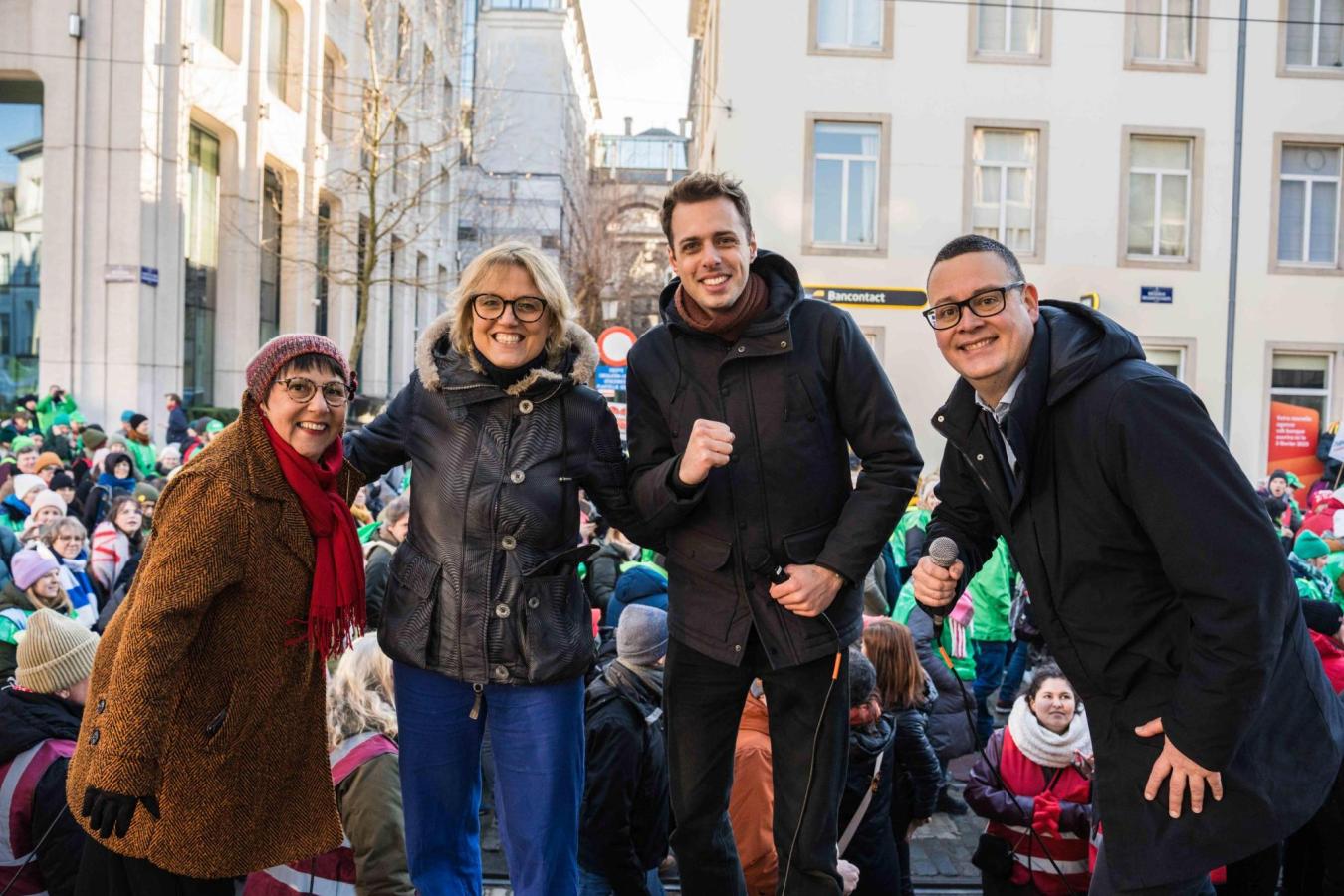 Manifestation à Bruxelles le 13 janvier contre le gouvernement des casseurs.