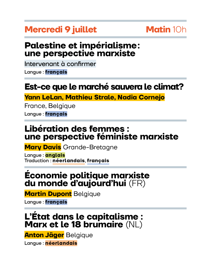 Marxist Summer School