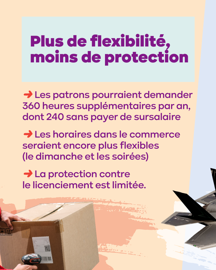 Image d'un carrousel sur l'accord d'été du gouvernement.