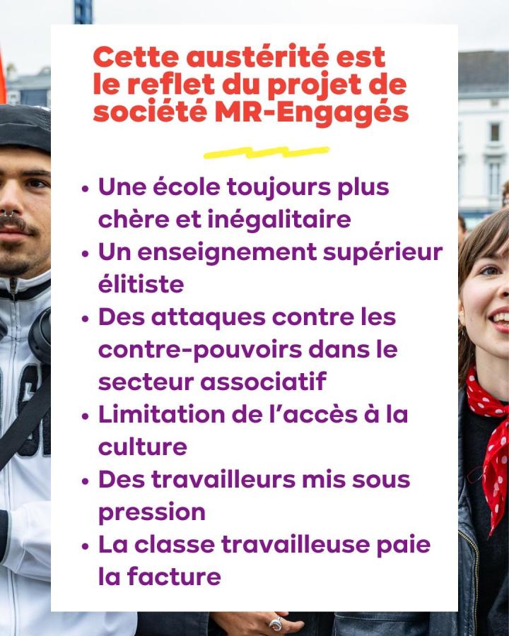 Carrousel 700 millions d'austérité à la FWB slide 3