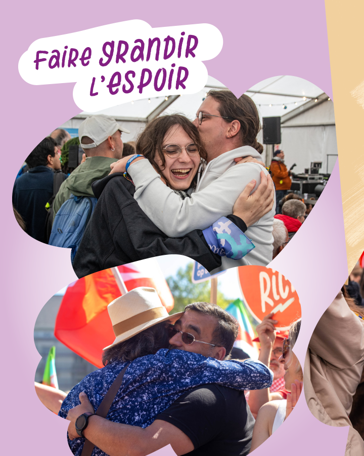 faire grandir l'espoir