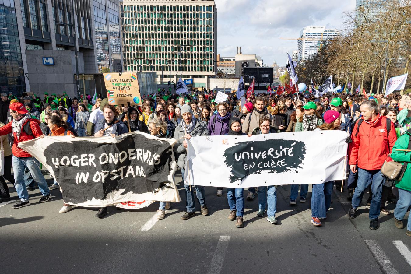 Bloc "Université en colère"