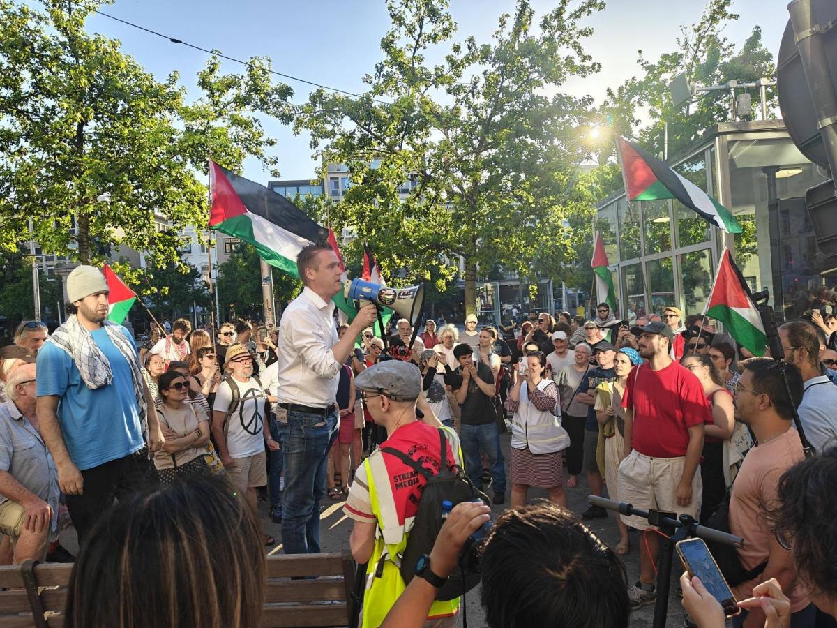 rassemblement pour la Palestine le lundi 29 juin à Anvers