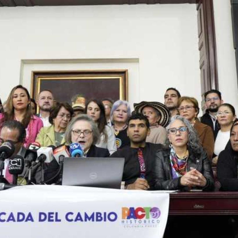 Représentants du Pacto Histórico en Colombie.