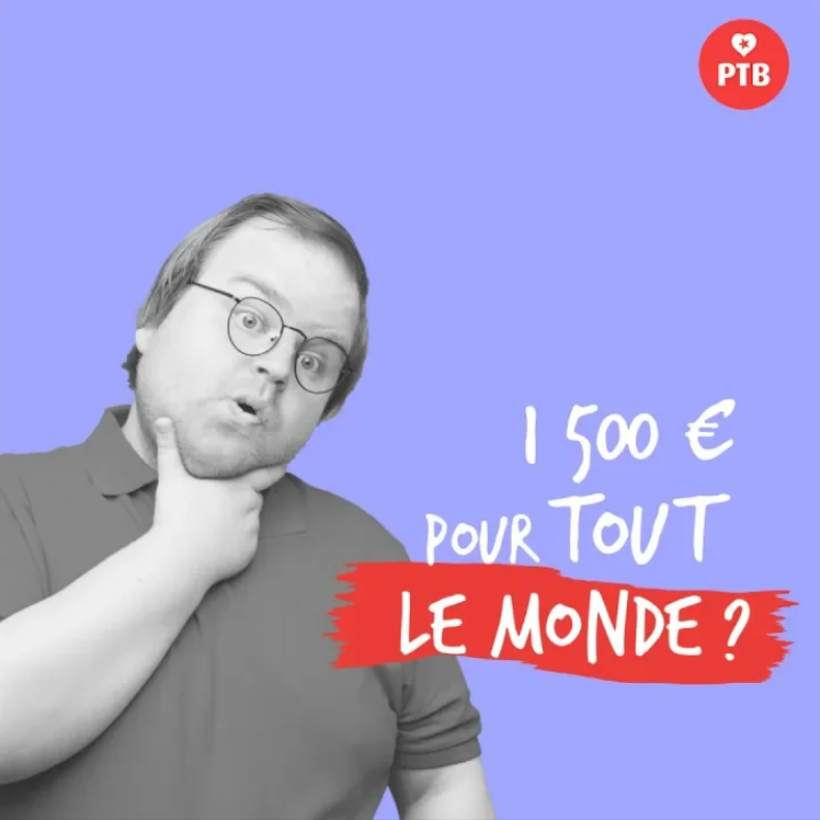 Un homme s'interroge : 1 500 euros pour tout le monde ?