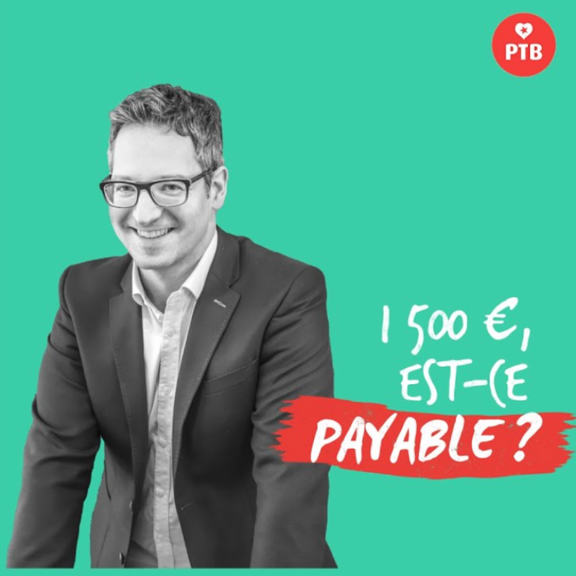 Kim De Witte face à la question : 1500 euros, est-ce payable ?