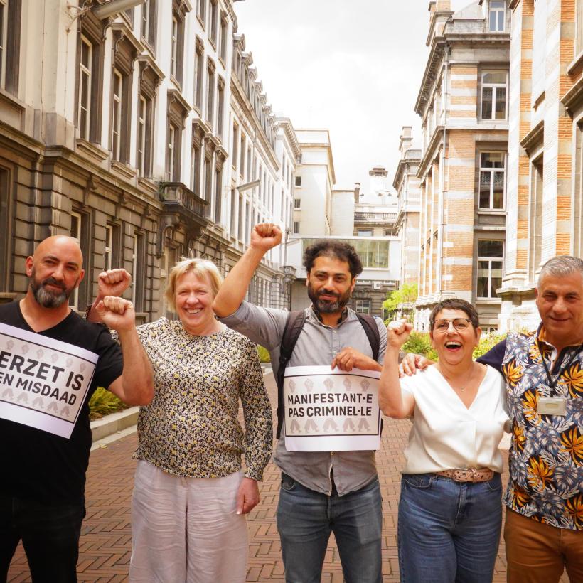 Les députés-ouvriers du PTB.