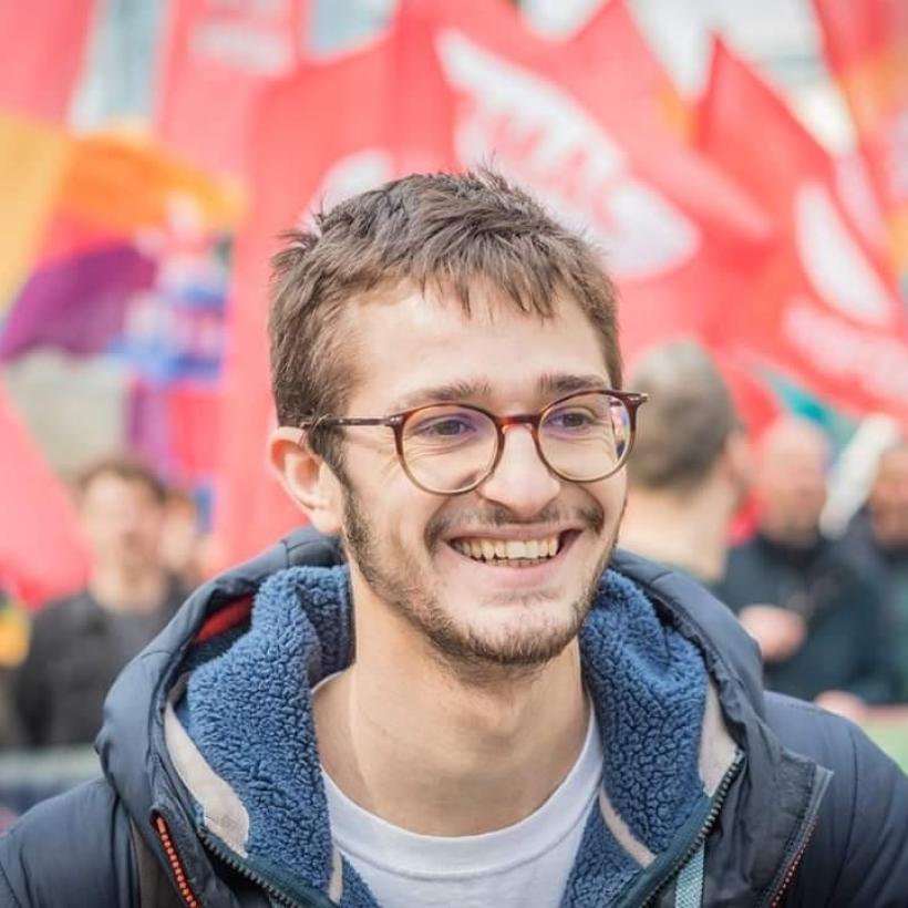 Robin Bruyère, federaal volksvertegenwoordiger voor de PVDA