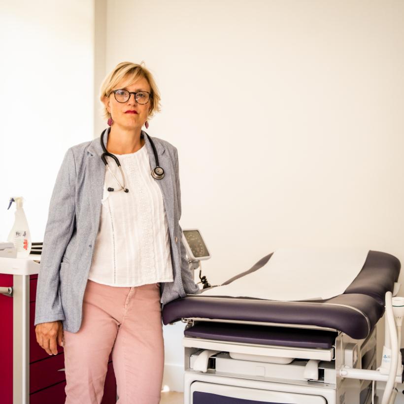 Sofie Merckx, médecin généraliste et cheffe de groupe PTB à la Chambre