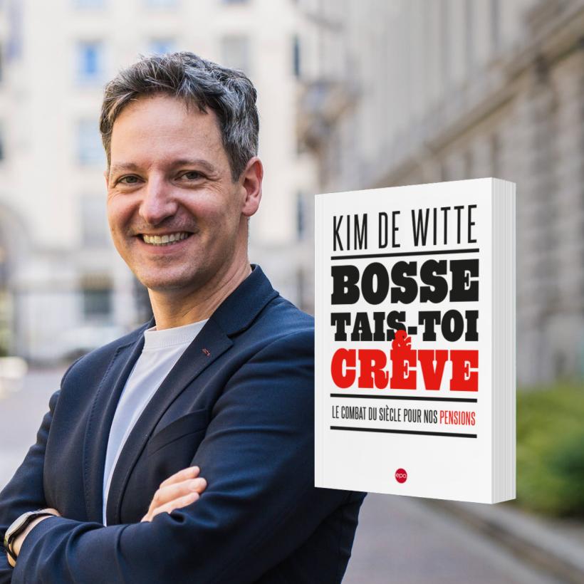 Kim De Witte et son livre "Bosse, tais-toi et crève"