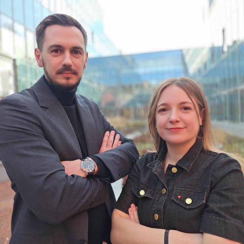 Les députés wallons Julien Liradelfo et Amandine Pavet