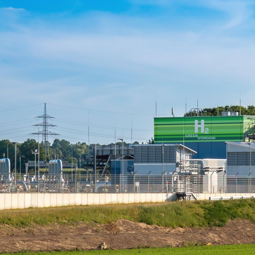 Une usine de bio-hydrogène (photo prétexte).