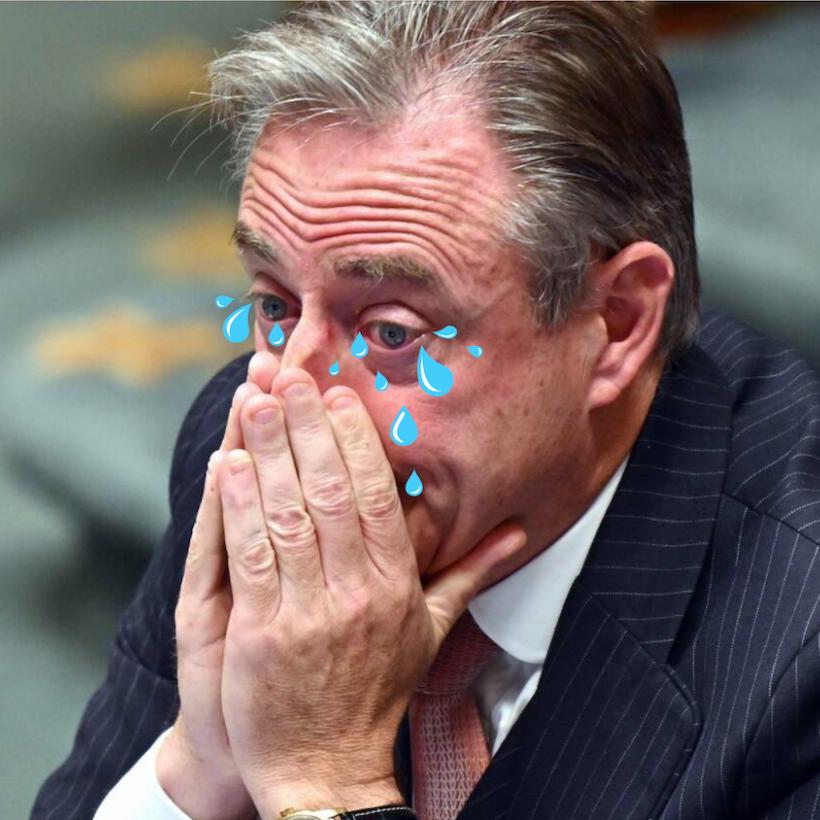 Bart De Wever avec des larmes sur le visage