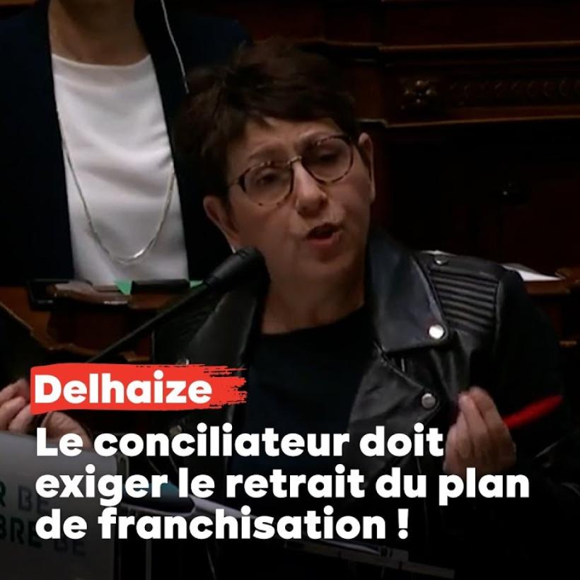 Nadia Moscufo intervient au parlement fédéral.