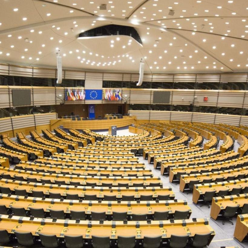 Photo du parlement européen.