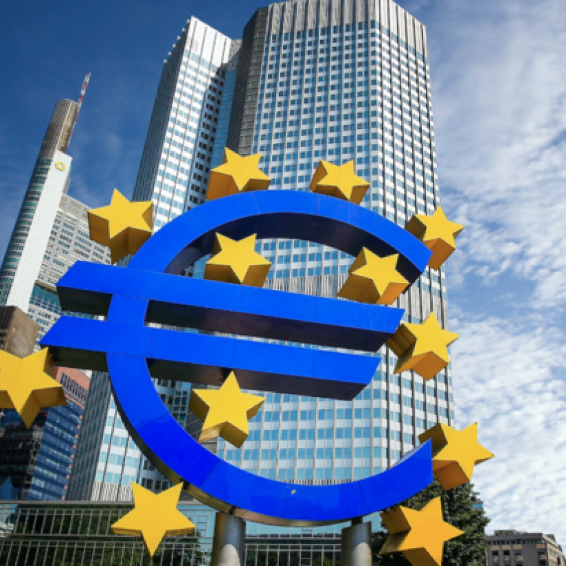 Le siège central de la Banque européenne (BCE) à Francfort.