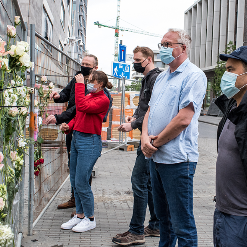 Drame sur un chantier à Anvers : stop au dumping social