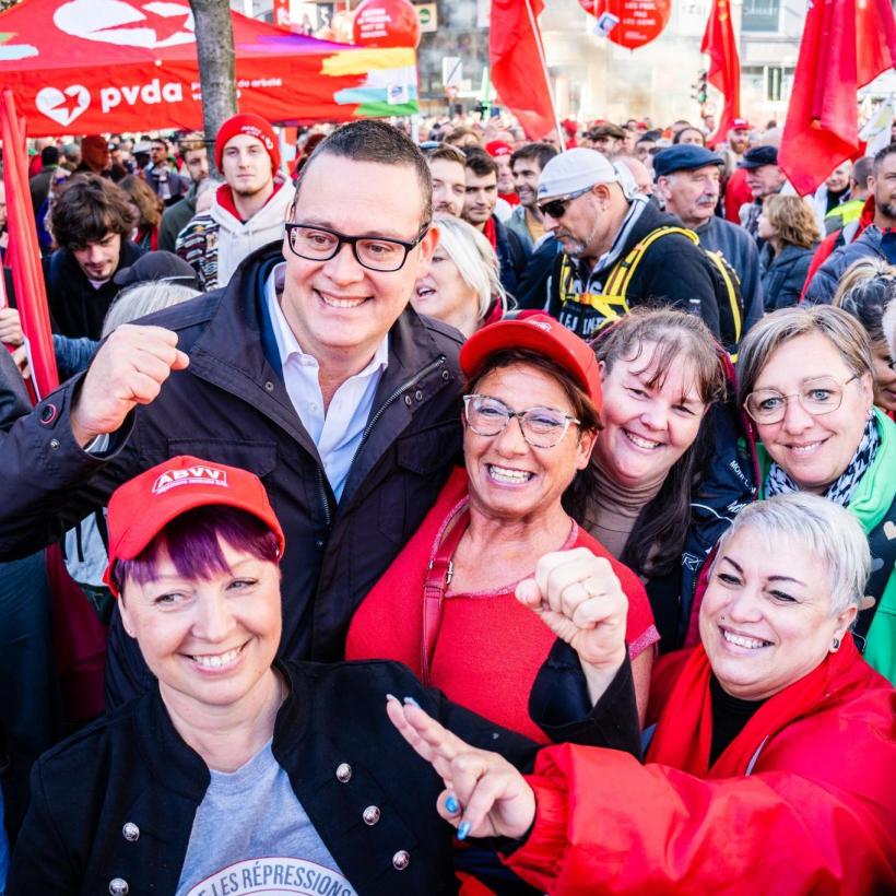 Grève générale du 9 novembre : le PTB appelle le ministre Dermagne à ne pas signer d’Arrêté royal de blocage salarial