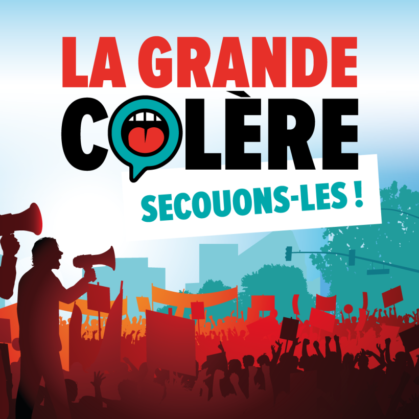 Le PTB organise La Grande Colère, une marche pour une autre politique
