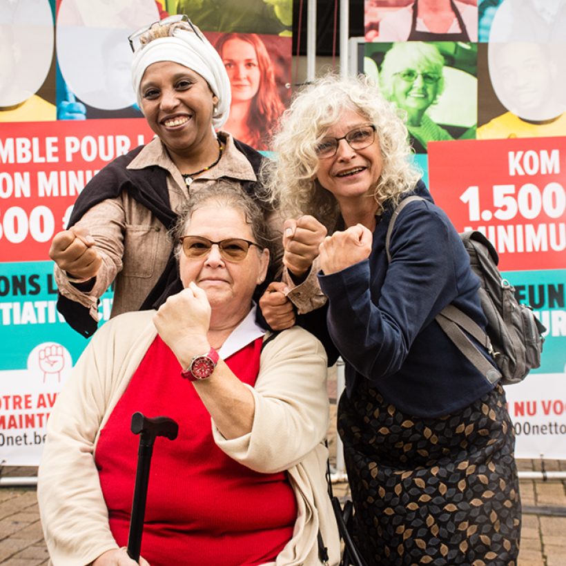 La pression pour la pension minimum à 1500 euros commence à payer, augmentons-la encore !