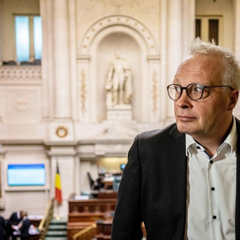 Peter Mertens à la Chambre.