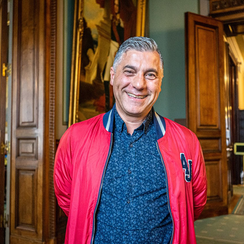 Roberto D'Amico in de Kamer