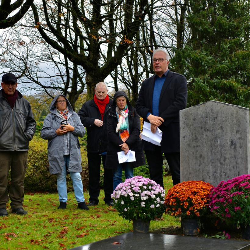 « 3 mots pour l'assassinat d'Albert Pot et Theophiel Grijp : classe travailleuse, lutte, unité »