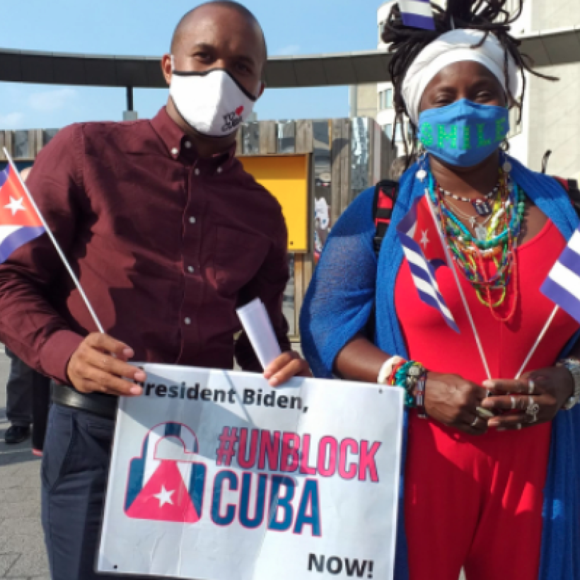 « Laissez vivre Cuba »