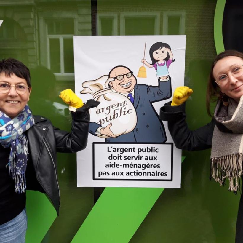 Titres services : la lutte des aides-ménagères s’intensifie 