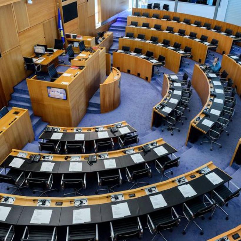 Le parlement bruxellois.