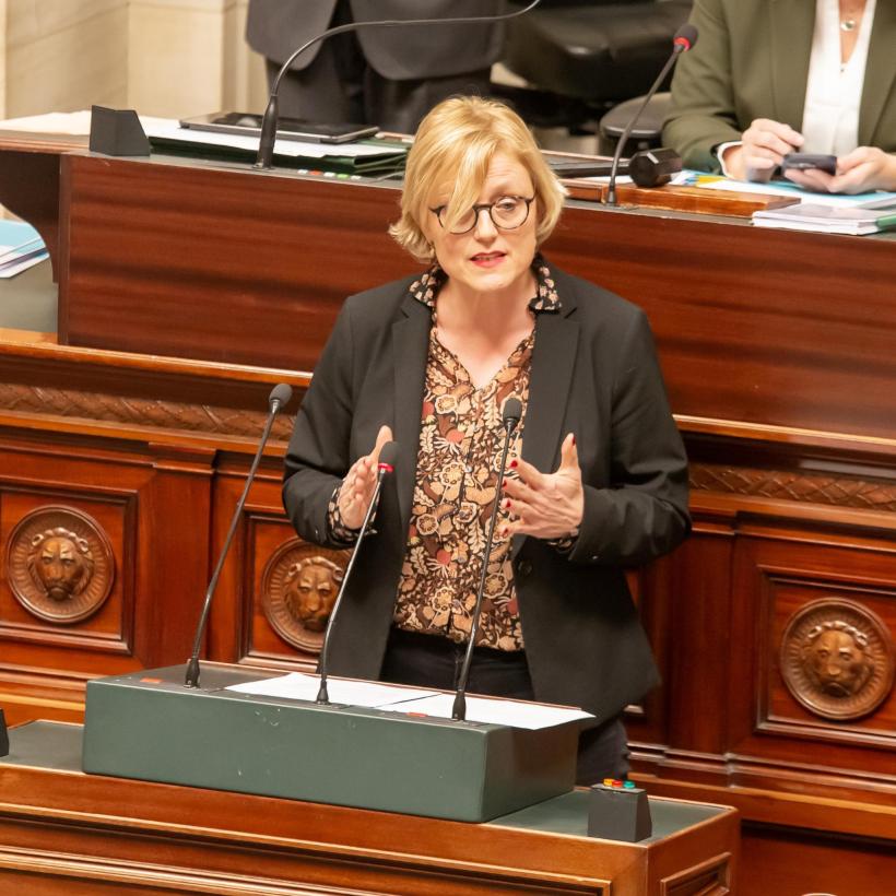 Sofie Merckx in de Kamer