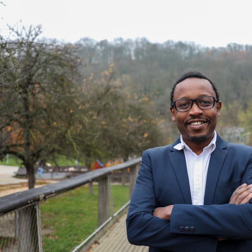 Germain Mugemangango (chef de goupe PTB au parlement wallon).