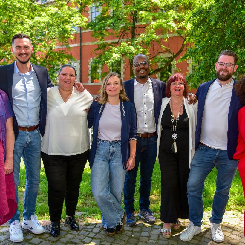La nouvelle équipe du PTB au Parlement wallon