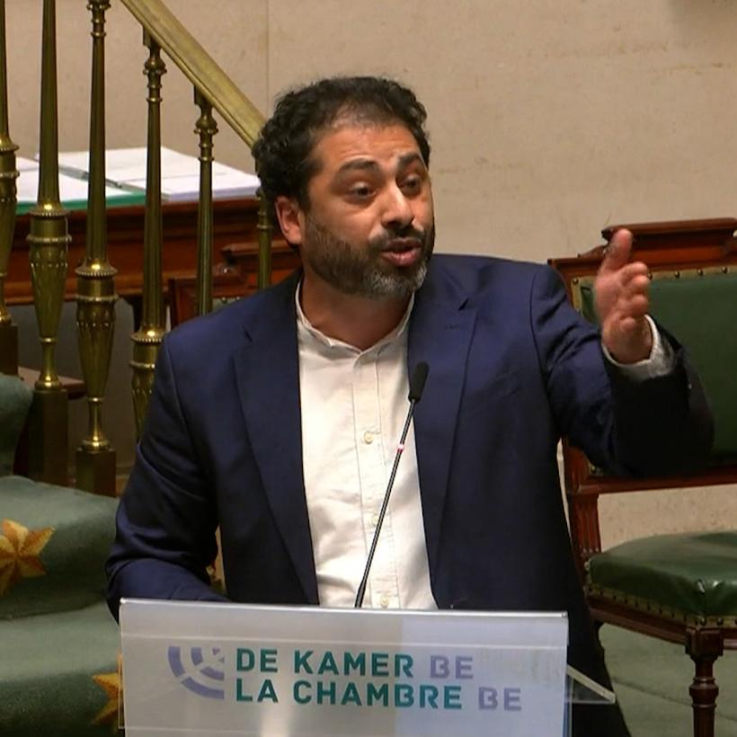 Nabil Boukili à la Chambre