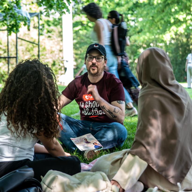 La convivialité et la camaraderie sont nécessaires à la réussite d'un groupe de base. (Photo Solidaire, Bruno Bauwens)
