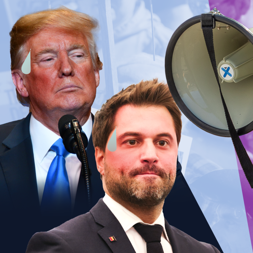 Trump et Bouchez