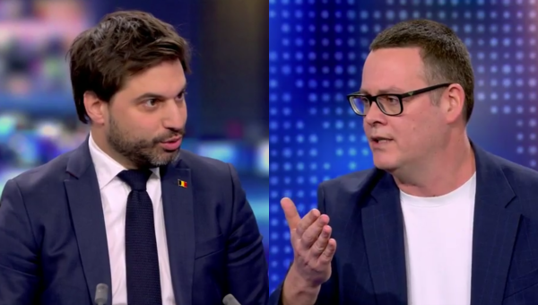 Raoul Hedebouw vs Georges-Louis Bouchez