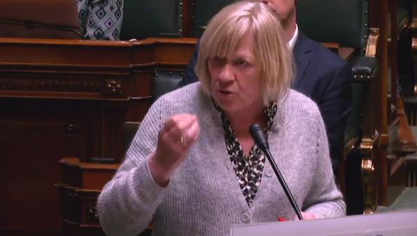 Maria Vindevoghel in de Kamer