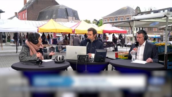 Nadia Moscufo parle du pouvoir d'achat sur le marché de Jambes