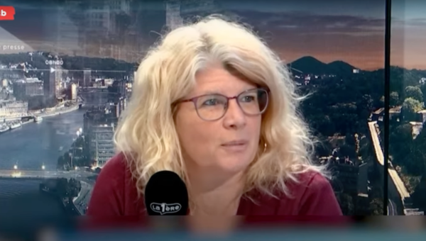 Françoise De Smedt au micro de La Première