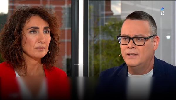 Raoul Hedebouw face à Christie Morreale