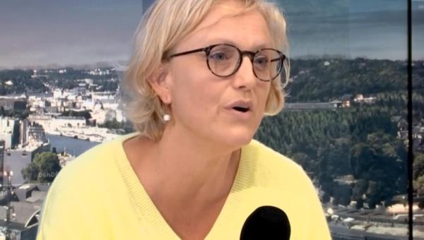 Sofie Merckx au micro de La Première