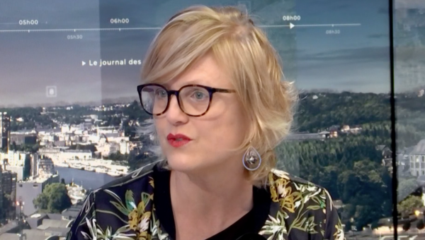 Sofie Merckx au micro de Matin première