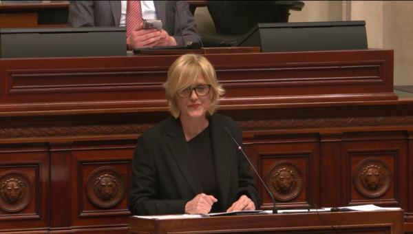 Sofie Merckx à la Chambre