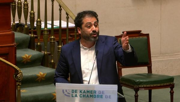 Nabil Boukili à la Chambre