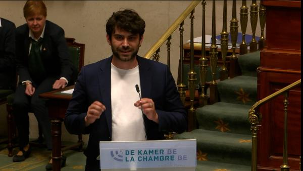 Kemal Bilmez intervient à la Chambre