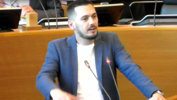 Julien Liradelfo intervient au Parlement wallon